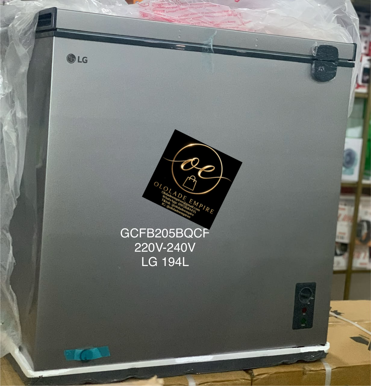 LG chest freezer