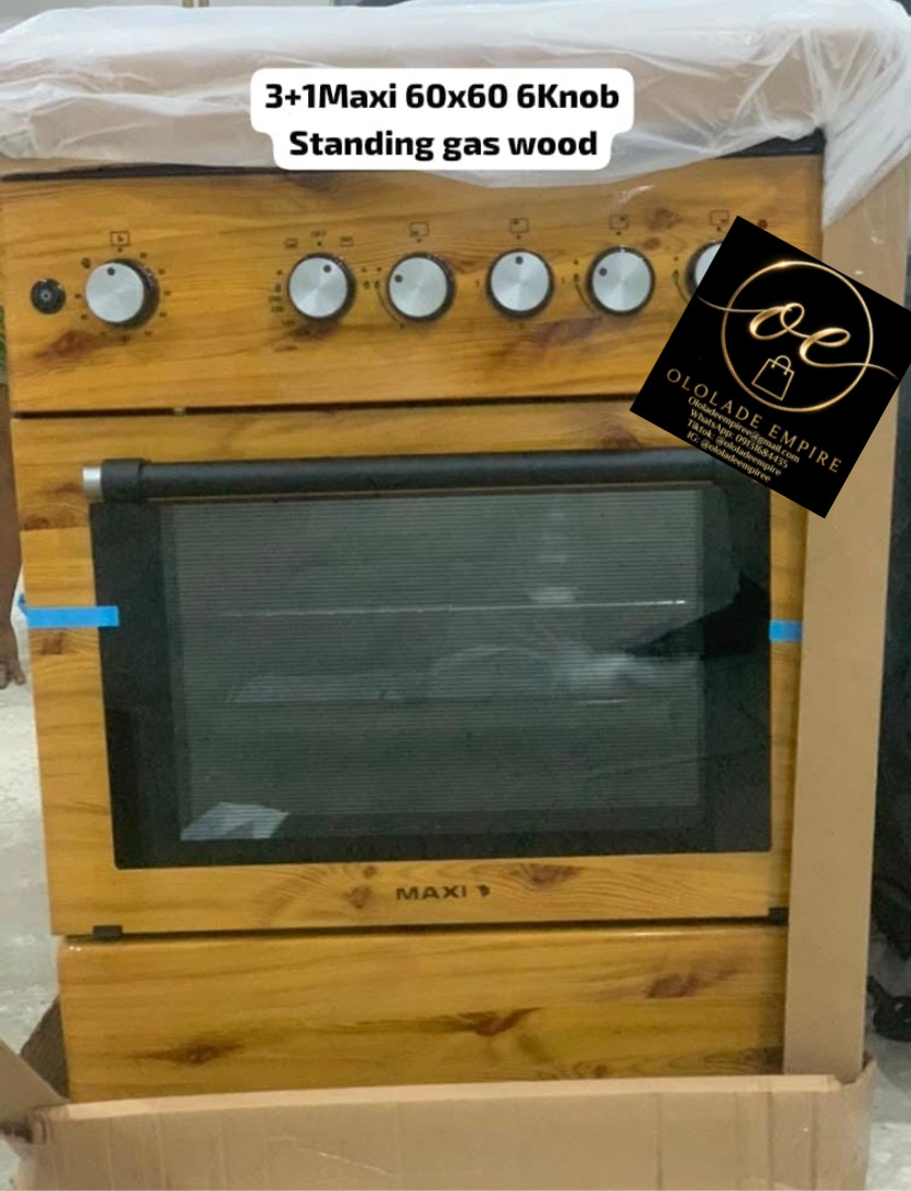 3+1 Standing Gas Cooker