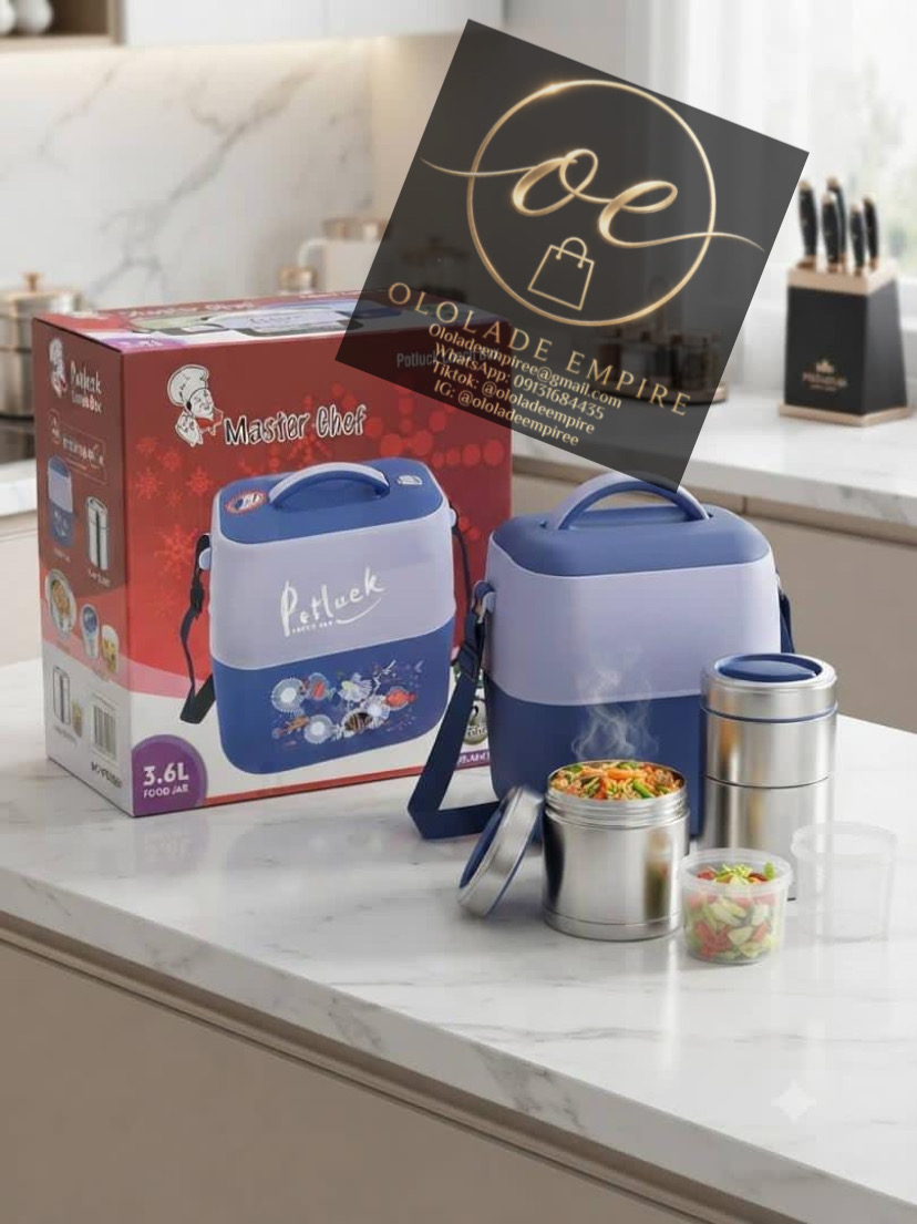 Master Chef 3.6L Potluck Thermal Lunch Box