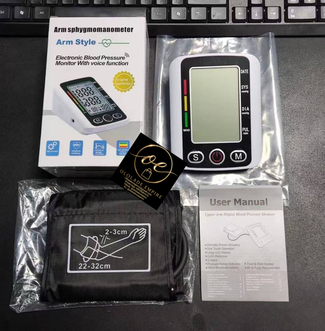 Digital Upper Arm Blood Pressure Monitor